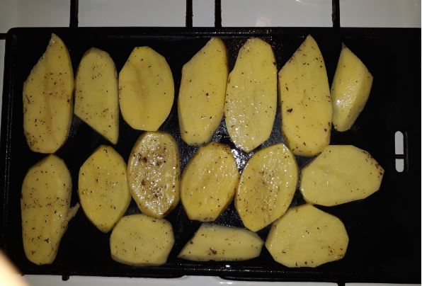cartofi plancha